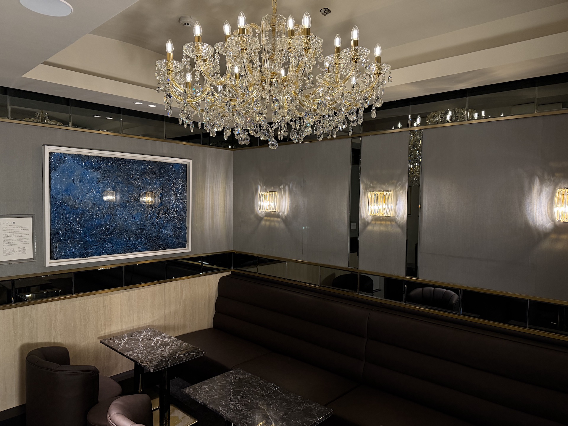 Club ARIA 銀座 店内 全景
