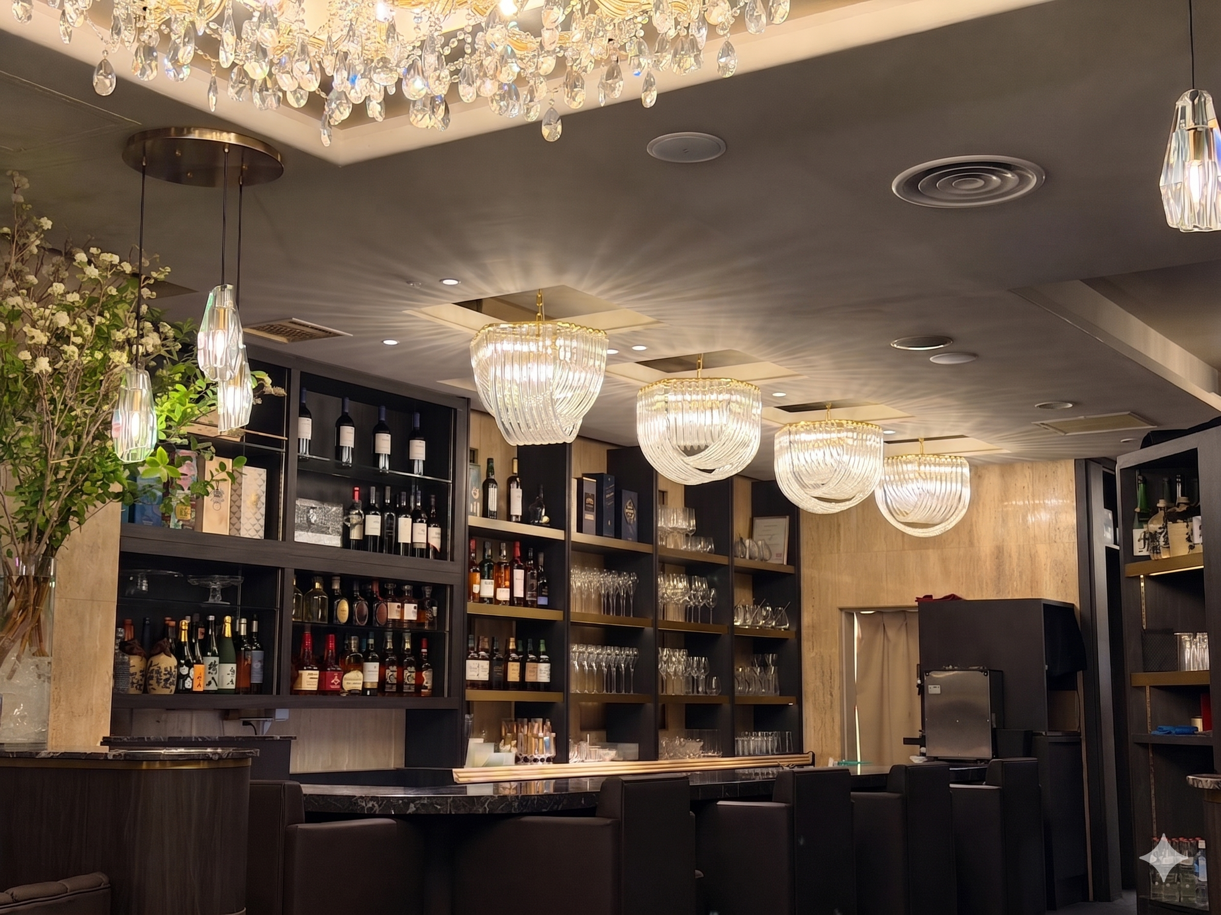 Club ARIA 銀座 店内カウンター